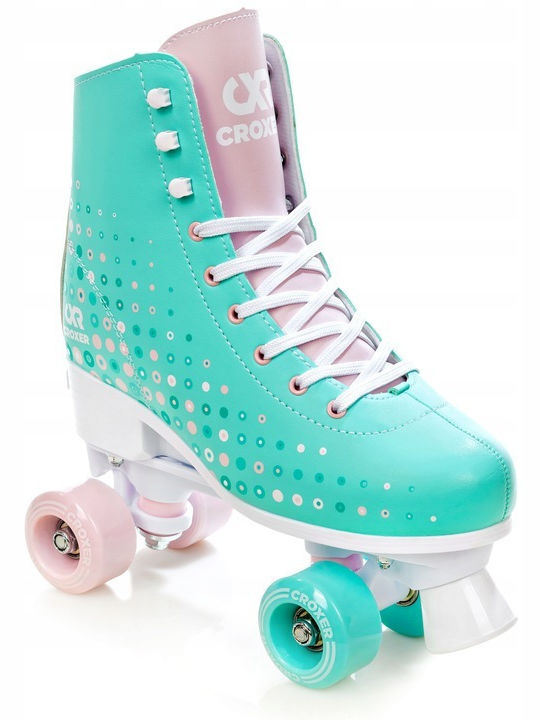 Verstellbare Rollschuhe Croxer Eysa Türkis Pink S 31-34