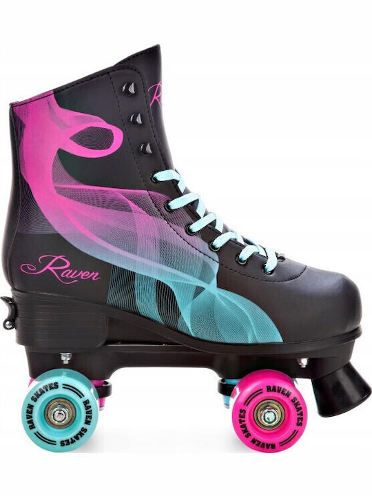 Adjustable Roller Skates Raven Serena Turquoise Pink L 39-42
