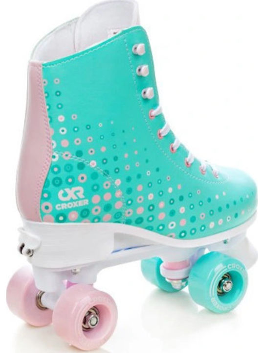 Verstellbare Rollschuhe Croxer Eysa Türkis Pink S 31-34