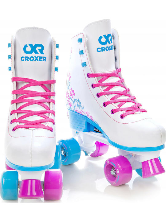 Adjustable Croxer Tonia Roller Skates White L 39-42