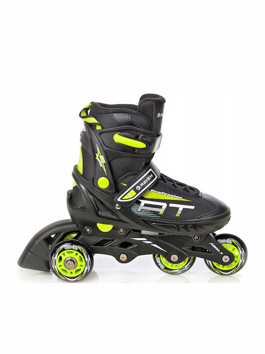 Inline Role Raven Black Green 35-39 M Kids