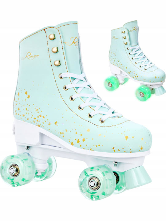 Adjustable Roller Skates Raven Noa Turquoise Size 31-34