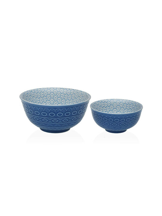 Versa Serving Bowl Round Ceramic Blue with Diameter 12.3cm 1pcs 8420327547750