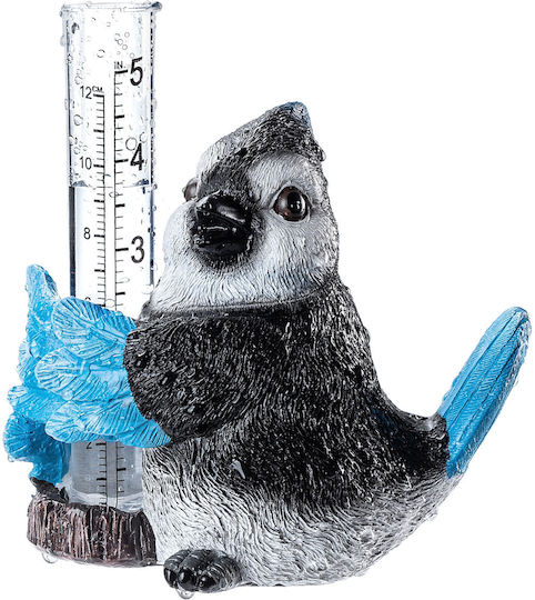 Kadax Rain Gauge Rainfall Meter Accumulation Decorative Garden Bird