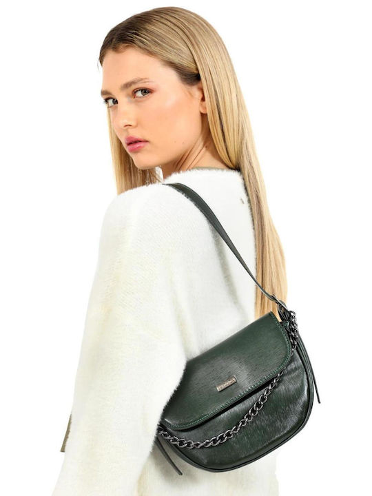 Doca Damen Tasche Schulter Grün