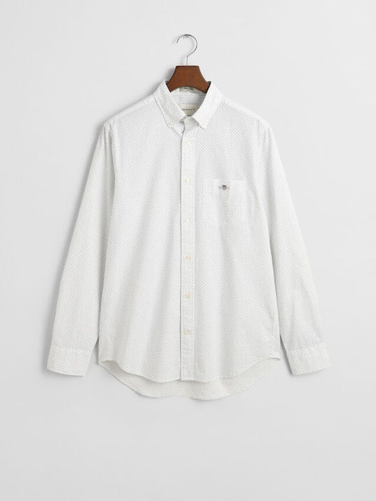 Gant Herrenhemd Baumwolle White