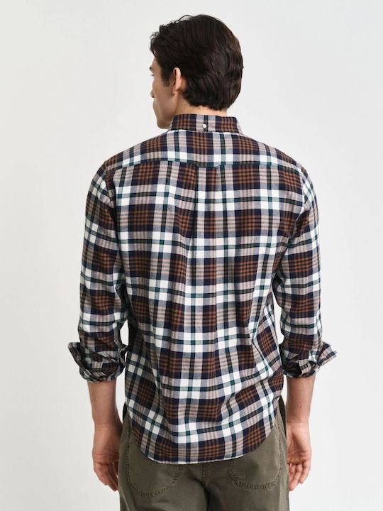 Gant Flannel Shirt CAFE