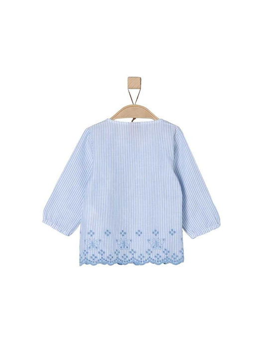 s.Oliver Children's Shirt Long Sleeve Blue