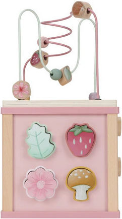 Little Dutch Activity Cube Fairy Garden made of Wood with Music for 18++ Months