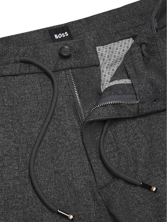 Hose Chino Elastisch Dark Grey