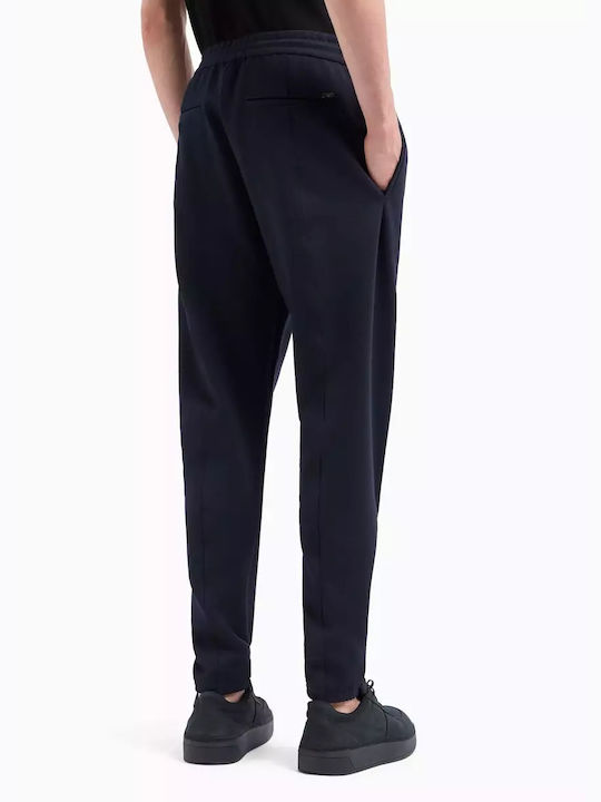 Emporio Armani Men's Trousers in Regular Fit Navy