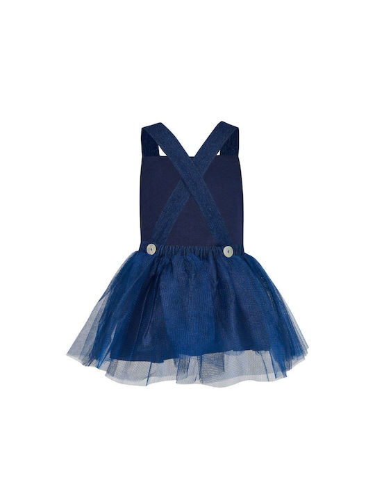 Two In A Castle Kids Dress Denim Denim