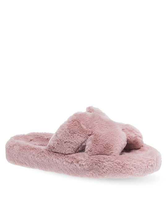 Parex Winter Women's Slippers in Pink color