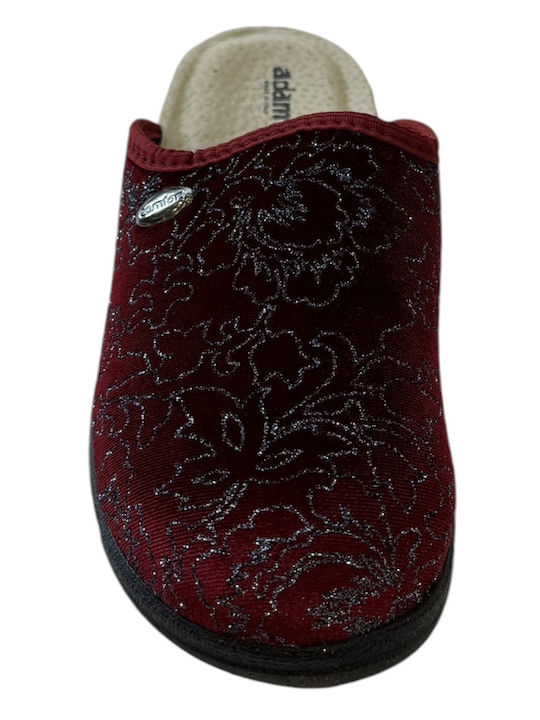 Adam's Shoes Anatomical Slippers Burgundy