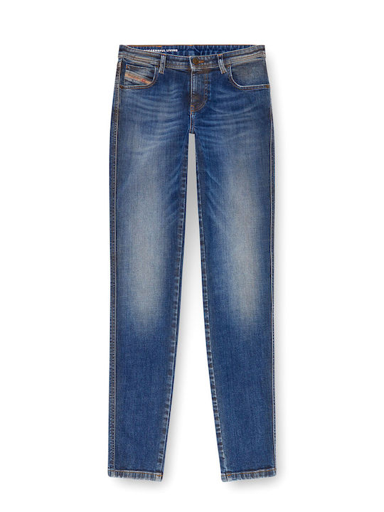 Diesel 2015 Babhila Damenjeanshose in Enger Passform Dark Aged Denim