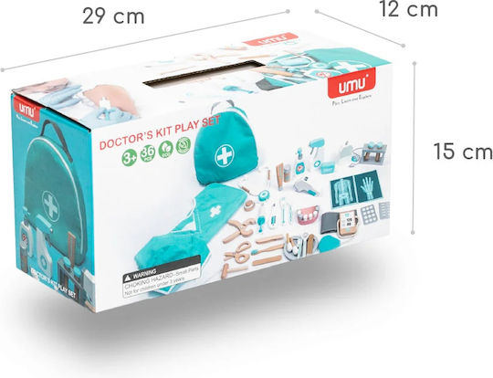 UMU Toys Детски Медицински Комплект за 3+ Години