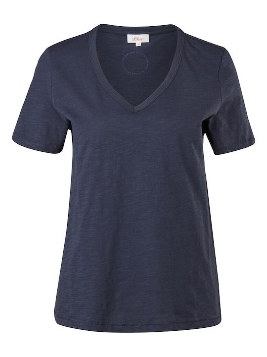 s.Oliver T-Shirt Navy Blue 2061371-5959