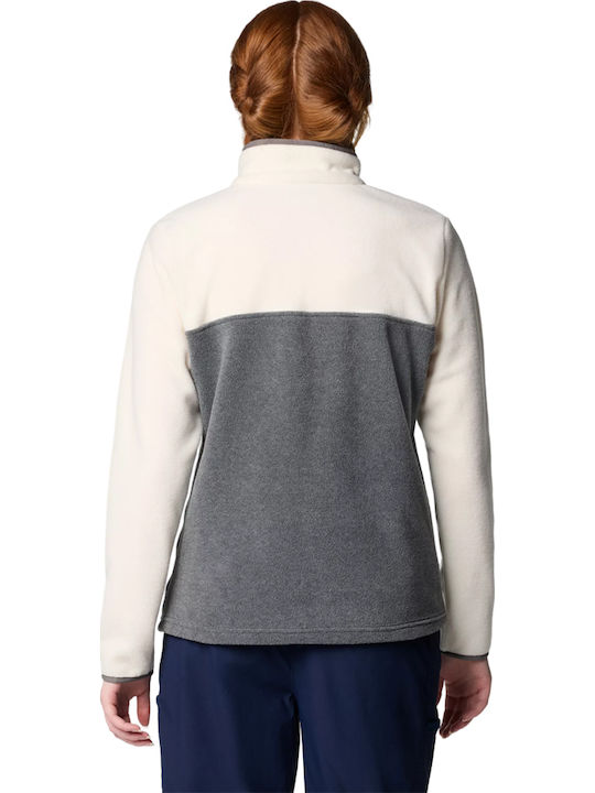 Women's Fleece Blouse Gray