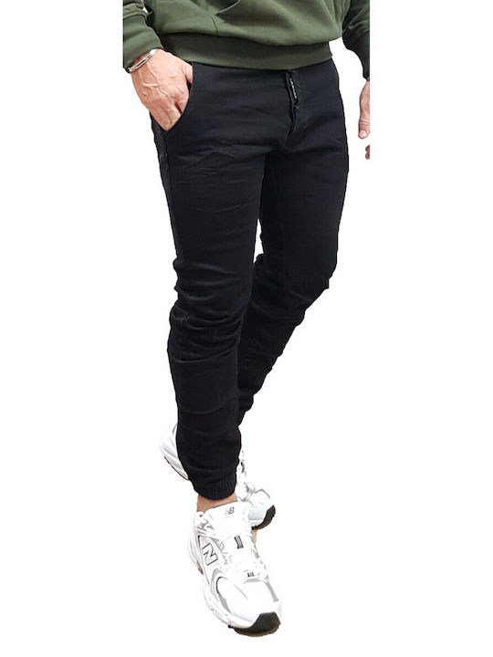 Ibiza Herren Jeanshose mit Loose Passform Schwarz