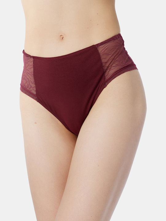 Minerva Bikini Alunecare Burgundy