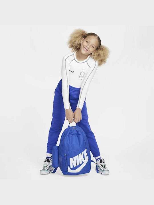 Nike Elemental School Bag Backpack Junior High-High School Blue 20Liters