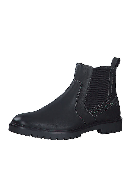 Leather Black Men's Boots