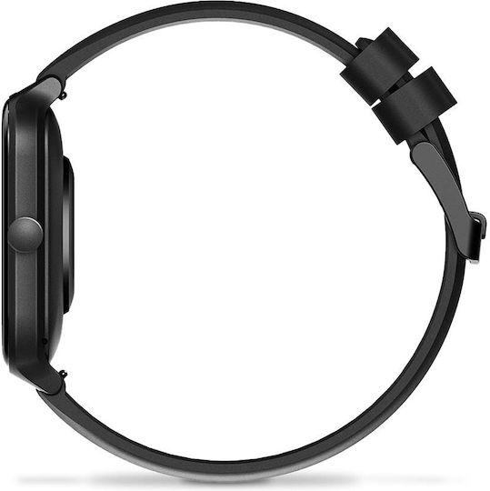 Nedis BTSW30BK Smartwatch με Παλμογράφο (Μαύρο)