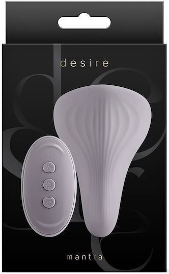 Ns Novelties Desire Mini Κλασικός Δονητής 2.4cm Γκρι