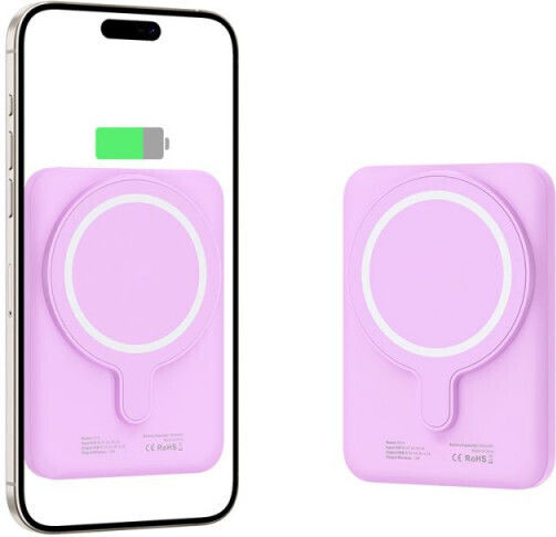 Tech-Protect PB10 Lifemag MagSafe Power Bank 5000mAh Lilac
