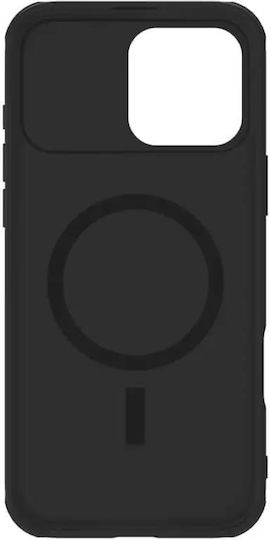 Nillkin Camshield Pro Magnetic Umschlag Rückseite Kunststoff / Silikon 1mm Schwarz (iPhone 17 Pro / iPhone 16 Pro)