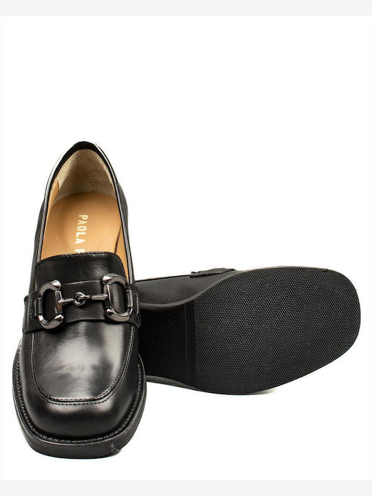 Leather BLOW NERO Medium Heels