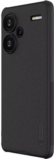 Nillkin Super Frosted Shield Back Cover Silicone / Plastic 0.5mm Waterproof Black (Redmi Note 13 Pro+)