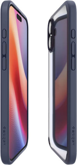 Spigen Ultra Hybrid Back Cover Plastic 2mm Navy Blue (iPhone 16)