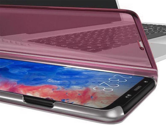 Book Δερματίνης Ροζ (Galaxy A35)