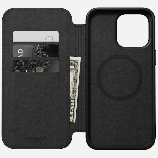Nomad Back Cover Leather 2mm Brown (iPhone 15 Pro Max)