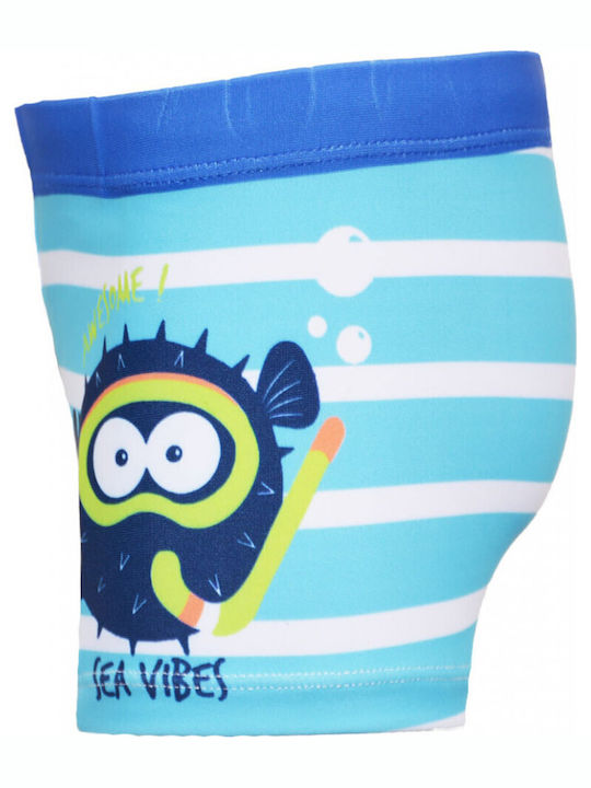 Energiers Kinder Badeanzug Badeshorts Blue