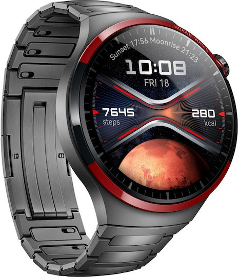 Huawei Watch 4 Pro Stainless Steel 48mm Αδιάβροχο με eSIM και Παλμογράφο (Space)