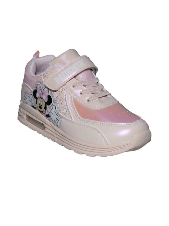 Disney Kids Sneakers with Lights Pink