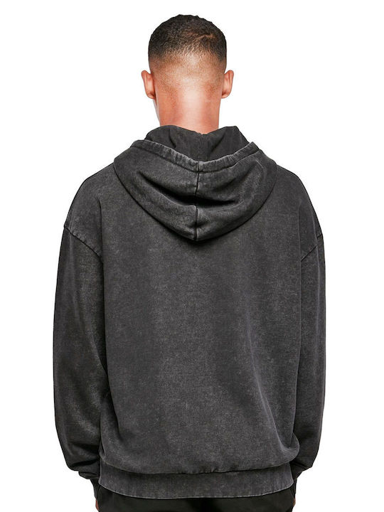 Oversized Hoodie Misfits 1 Rock Avenue Black