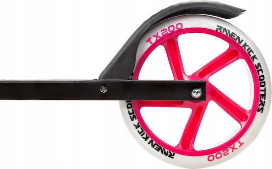 Raven Παιδικό Πατίνι Αναδιπλούμενο Straight Δίτροχο Black/Pink