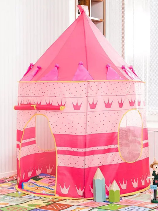 Olympus Kids Castle Play Tent Pink