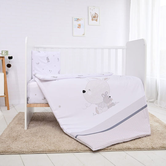 Lorelli Σετ Κούνιας Cosy Grey 3τμχ