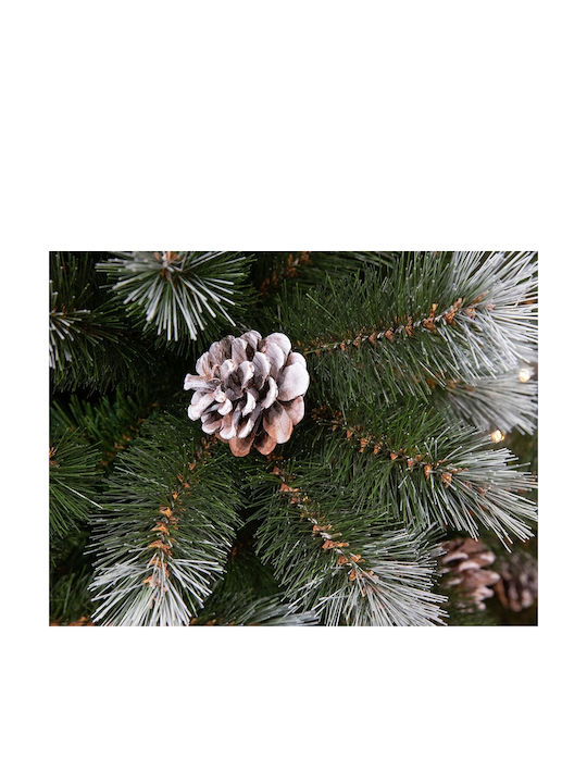 Christmas Tree Pittsburgh Triumph with Pine Nuts 185cm with Detachable Branches White