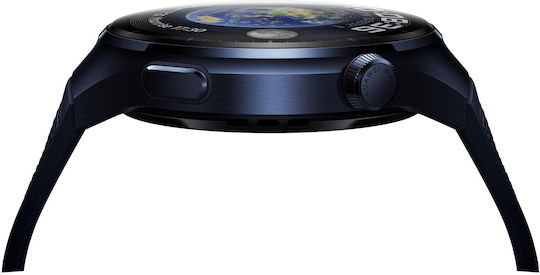 Huawei Watch 4 Pro Stainless Steel 48mm Waterproof with eSIM and Heart Rate Monitor (Blue)