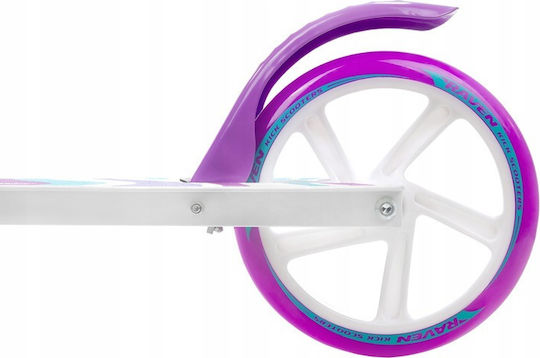 Raven Παιδικό Πατίνι Αναδιπλούμενο Zea Δίτροχο White/Purple