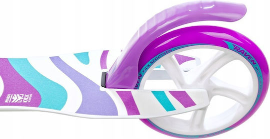 Raven Παιδικό Πατίνι Αναδιπλούμενο Zea Δίτροχο White/Purple