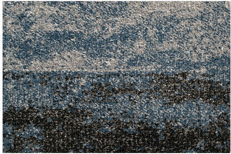 Bekas Carpets 034-0037-6151 Teppich Rechteckig Synthetisch,Polyester/Cotton/Leather Petrol Blau