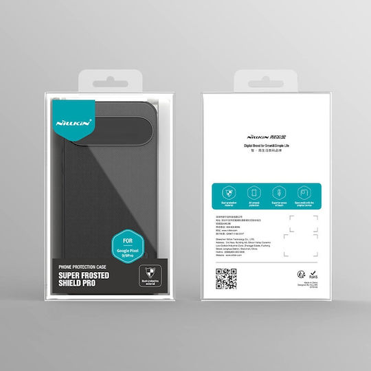 Nillkin Super Frosted Shield Pro Back Cover Silicone Black (Google Pixel 9 / 9 Pro)
