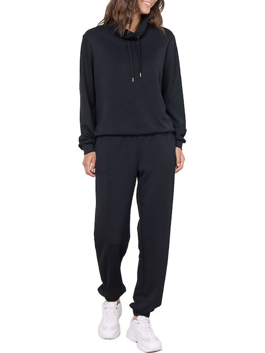 Soya Concept Sweatshirt Black with Hood