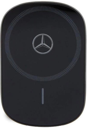 Mercedes-Benz Βάση Κινητού Αυτοκινήτου με Μαγνήτη και Ασύρματη Φόρτιση Γκρι